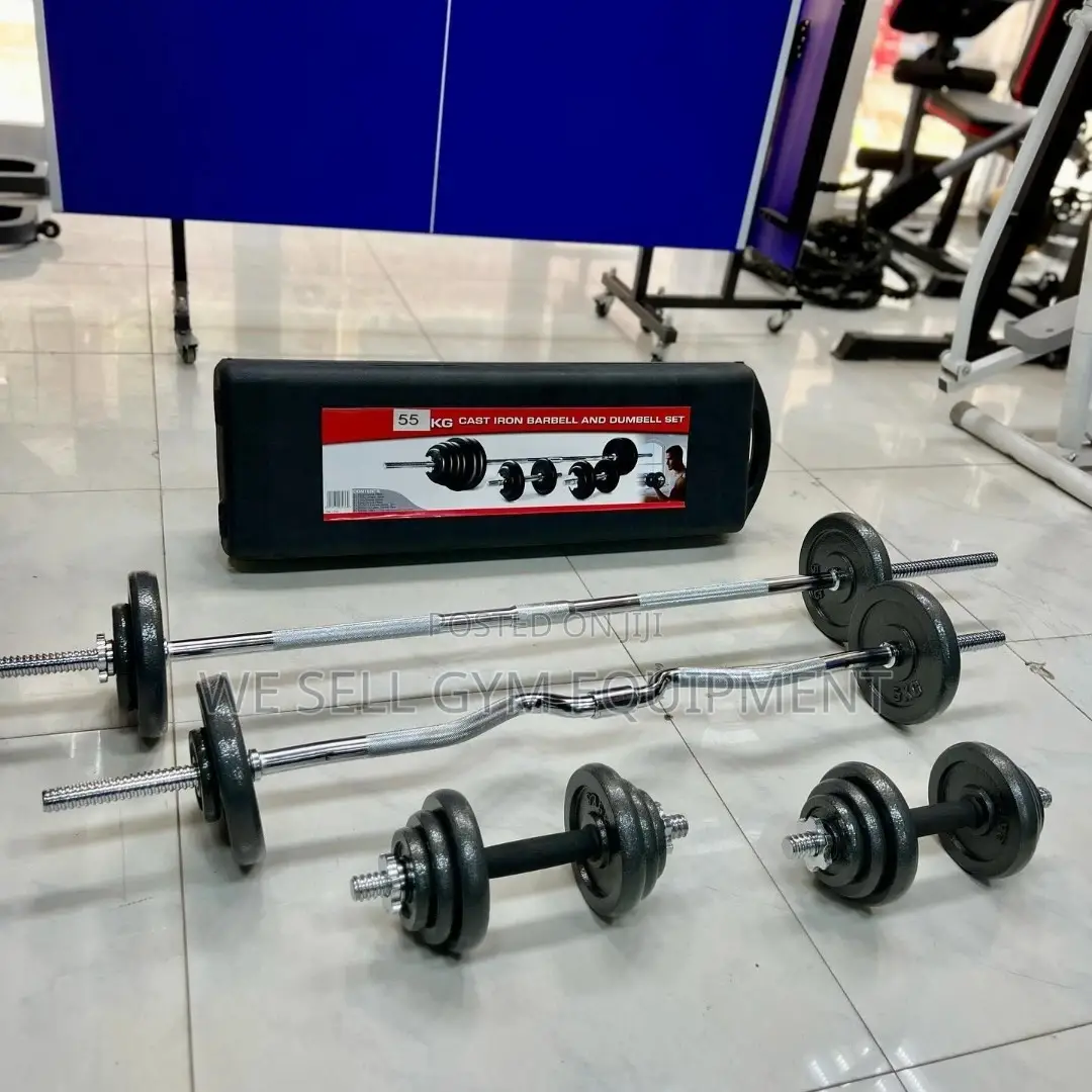 55kg Dumbbell and Barbel