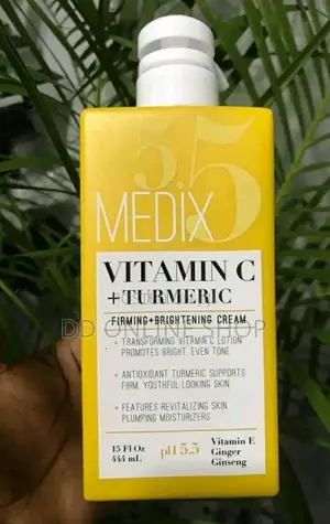 Medix Body Treatment Cream,Vitamin C and Tumeric