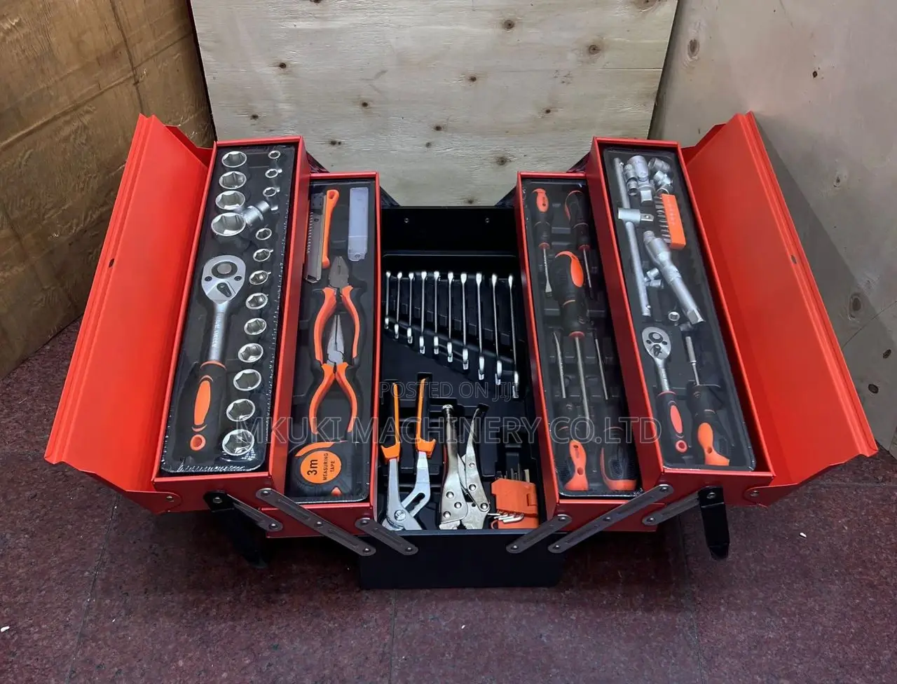 Mechanics and Electric Toolbox Set
