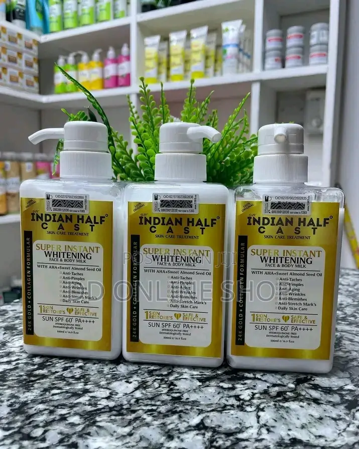 Indian Half Cast Ni 3x Extra Fairness Face Body Milk