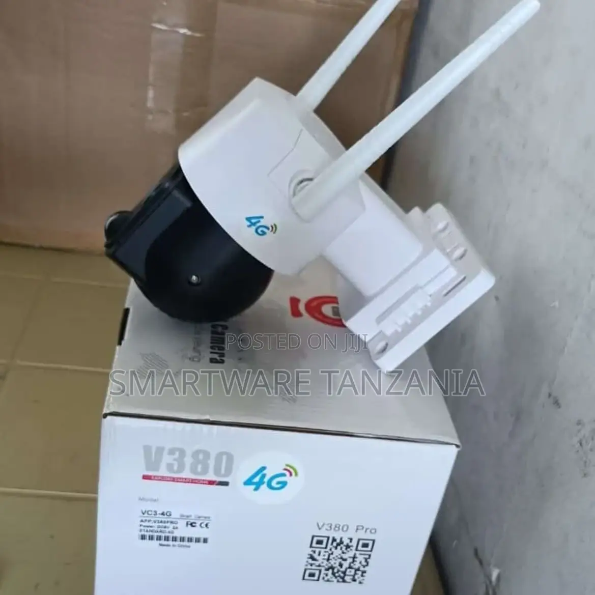 V380 1.5 Inch Mini PTZ 4G Solar CCTV Camera HD Night Vision