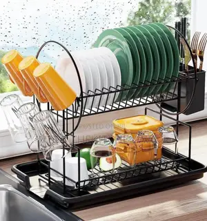Photo - 2 Tier Small Dish Rack
