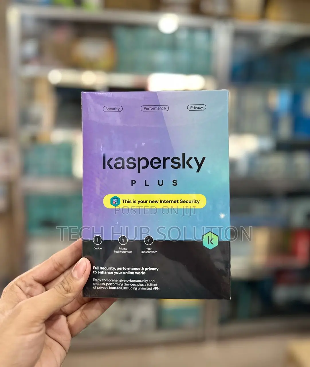 Brand New Kaspersky Plus Anti-Virus 3 Users