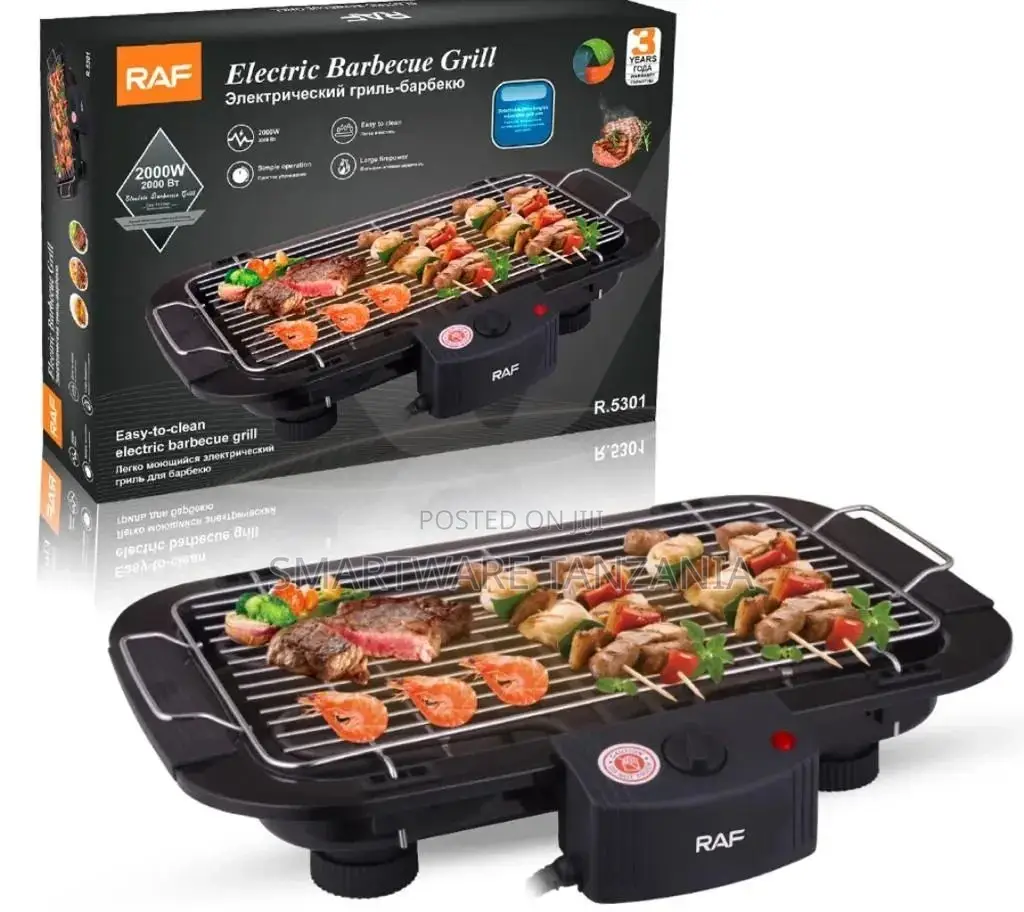 Electric Portable Barbecue Grill Set For Home Picnic Outdoor