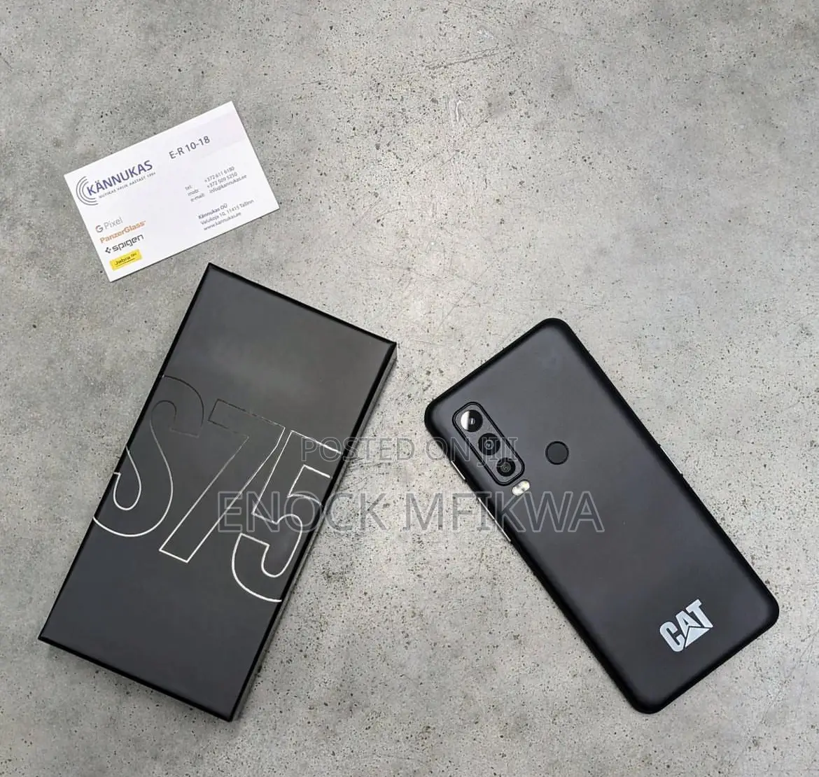 New Cat S75 128 GB Black