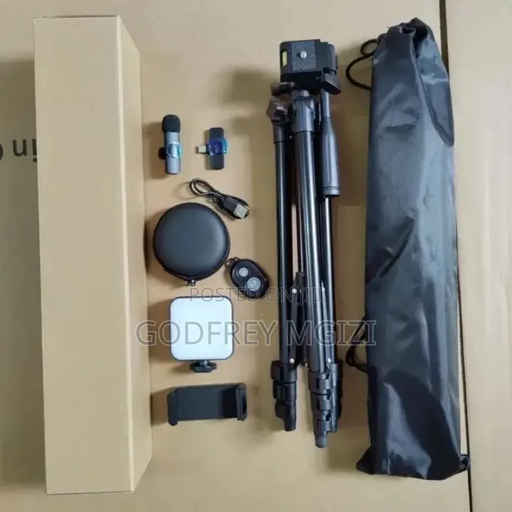 Video Making KIT With Wirelless Microphone