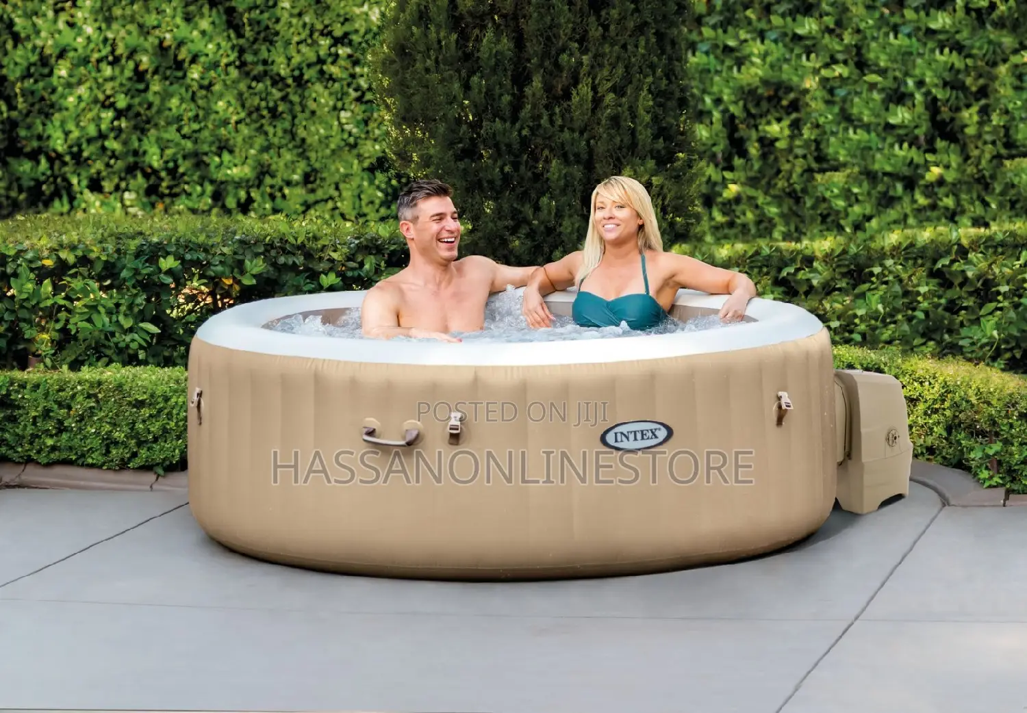 Intex Spa Jacuzzi With Hydromassage 196 X 71 Cm - 6 Person