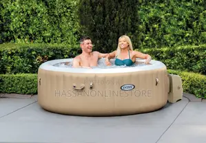 Intex Spa Jacuzzi With Hydromassage 196 X 71 Cm - 6 Person