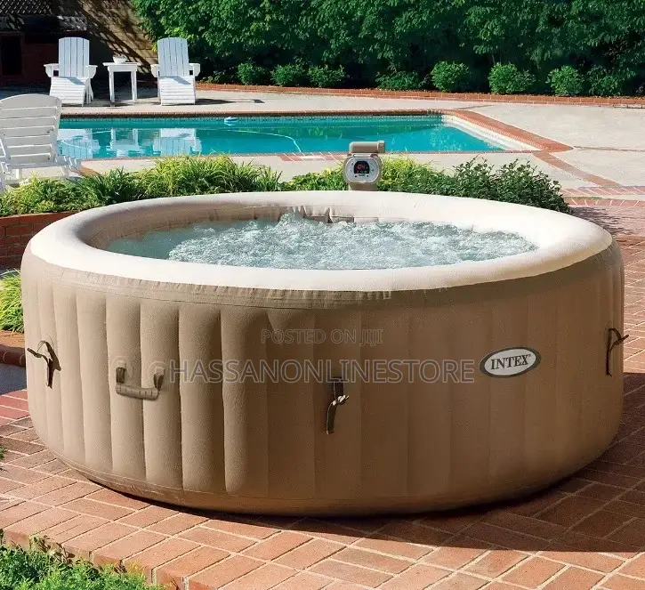 Intex Spa Jacuzzi With Hydromassage 196 X 71 Cm - 6 Person