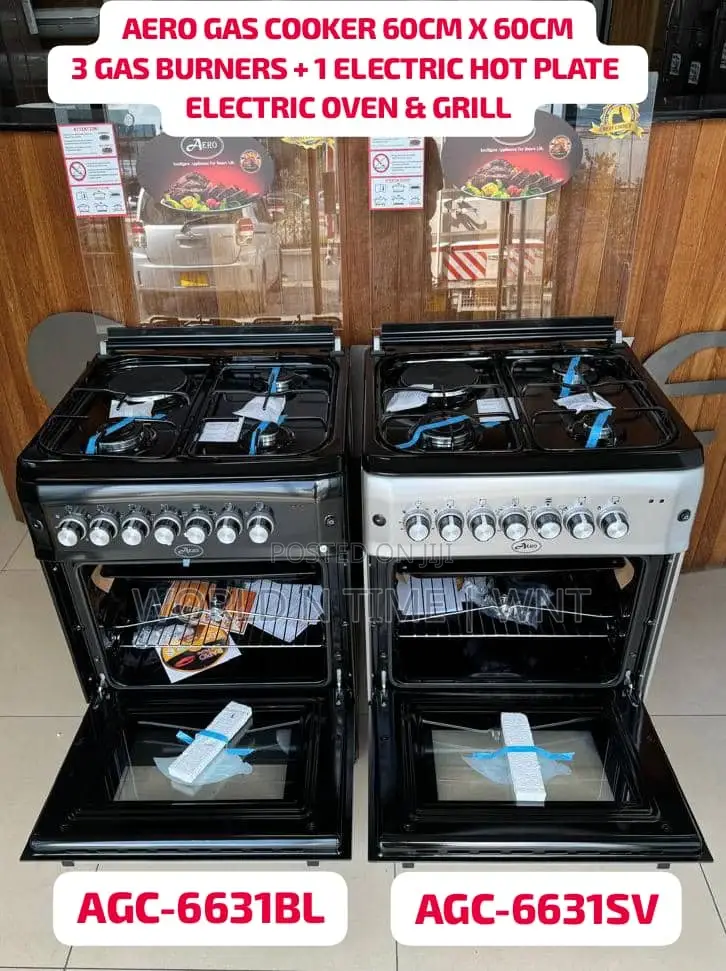 Aero Free Standing 2gas 2electric Cookers Agc-6622