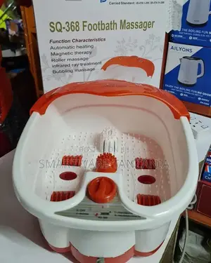 Electric Foot Spa Pedicure Massager | Heated Bath, Vibration