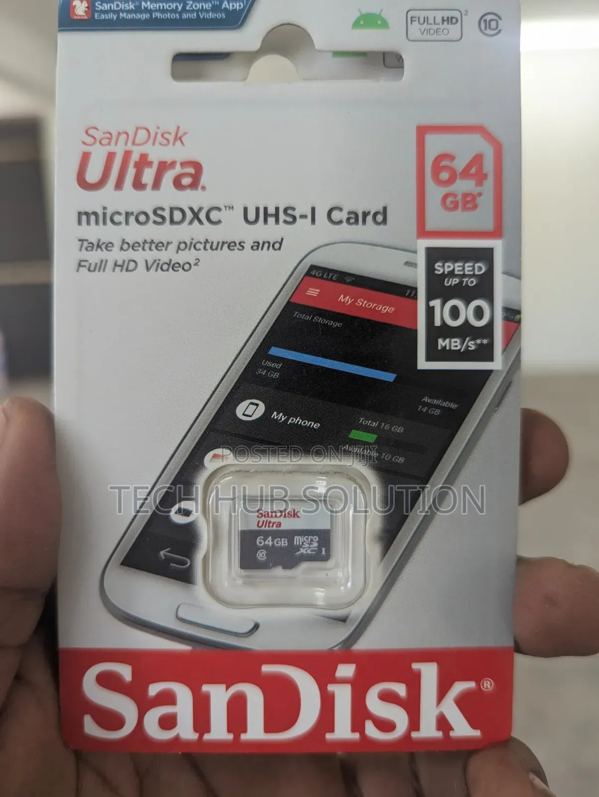Sandisc ULTRA Microsd 64GB