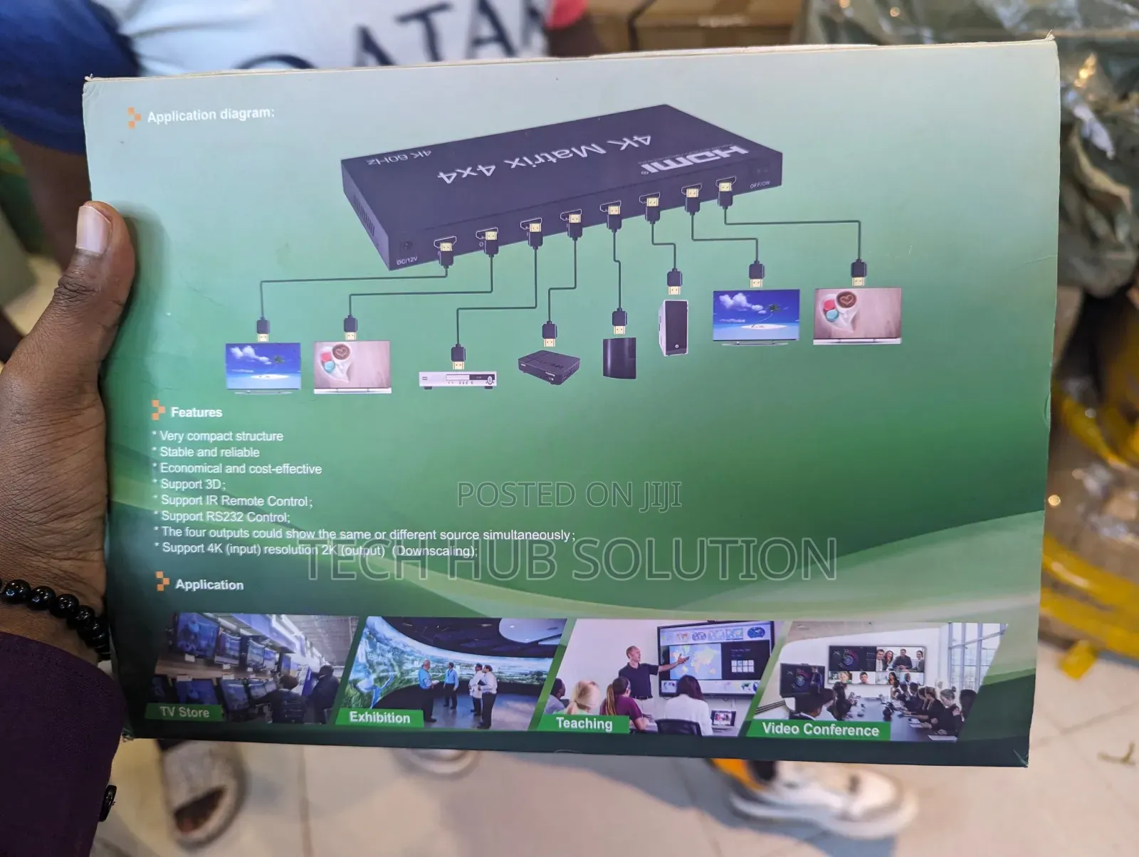 HDMI Matrix 4×4 HDMI Splitter