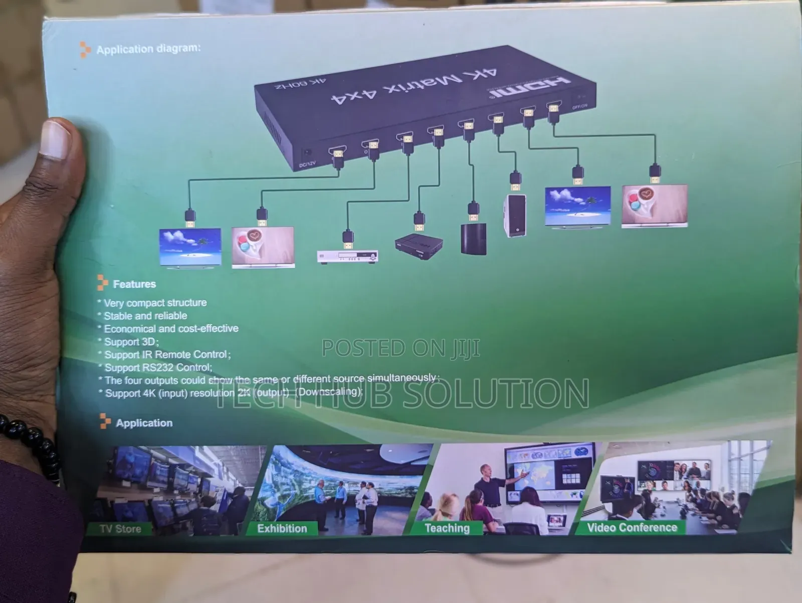  HDMI Matrix 4×4 HDMI Splitter