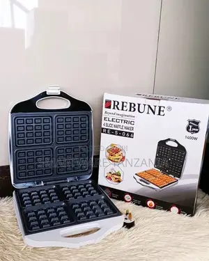 Eletric 4 Slice Waffle Maker