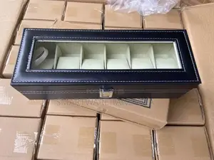 Luxury Watch Box - 6 Slots Watch Box Organiser For Leather