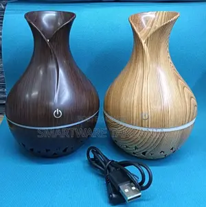 Essential Oil Diffuser Wood Grain Cold Mist Humidifier