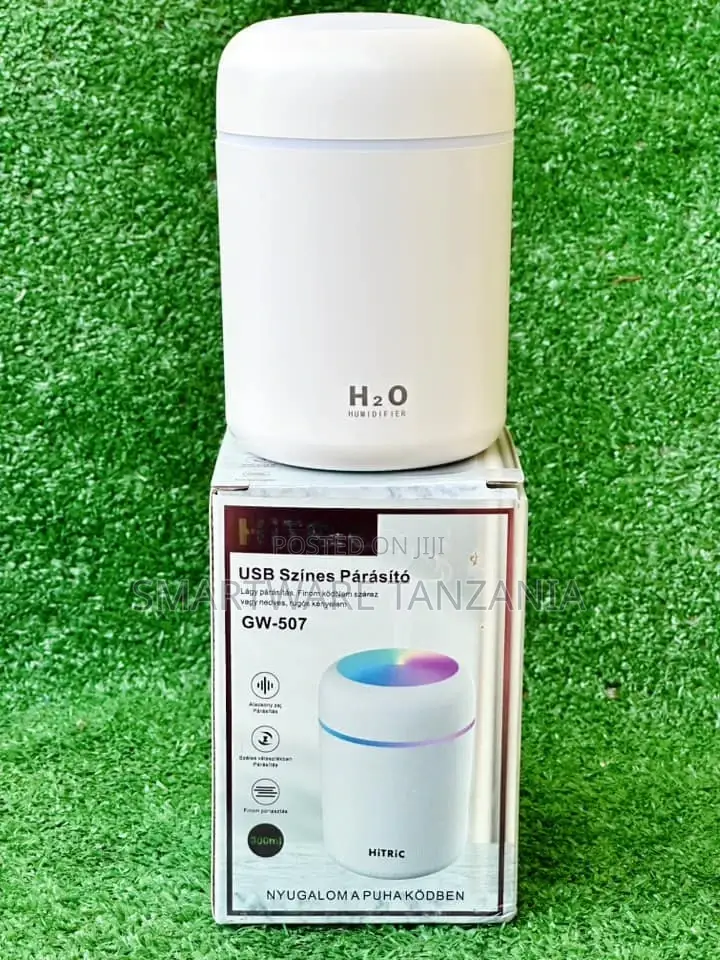 USB Air Humidifier Night Light Silent Aroma Diffuser 300ml