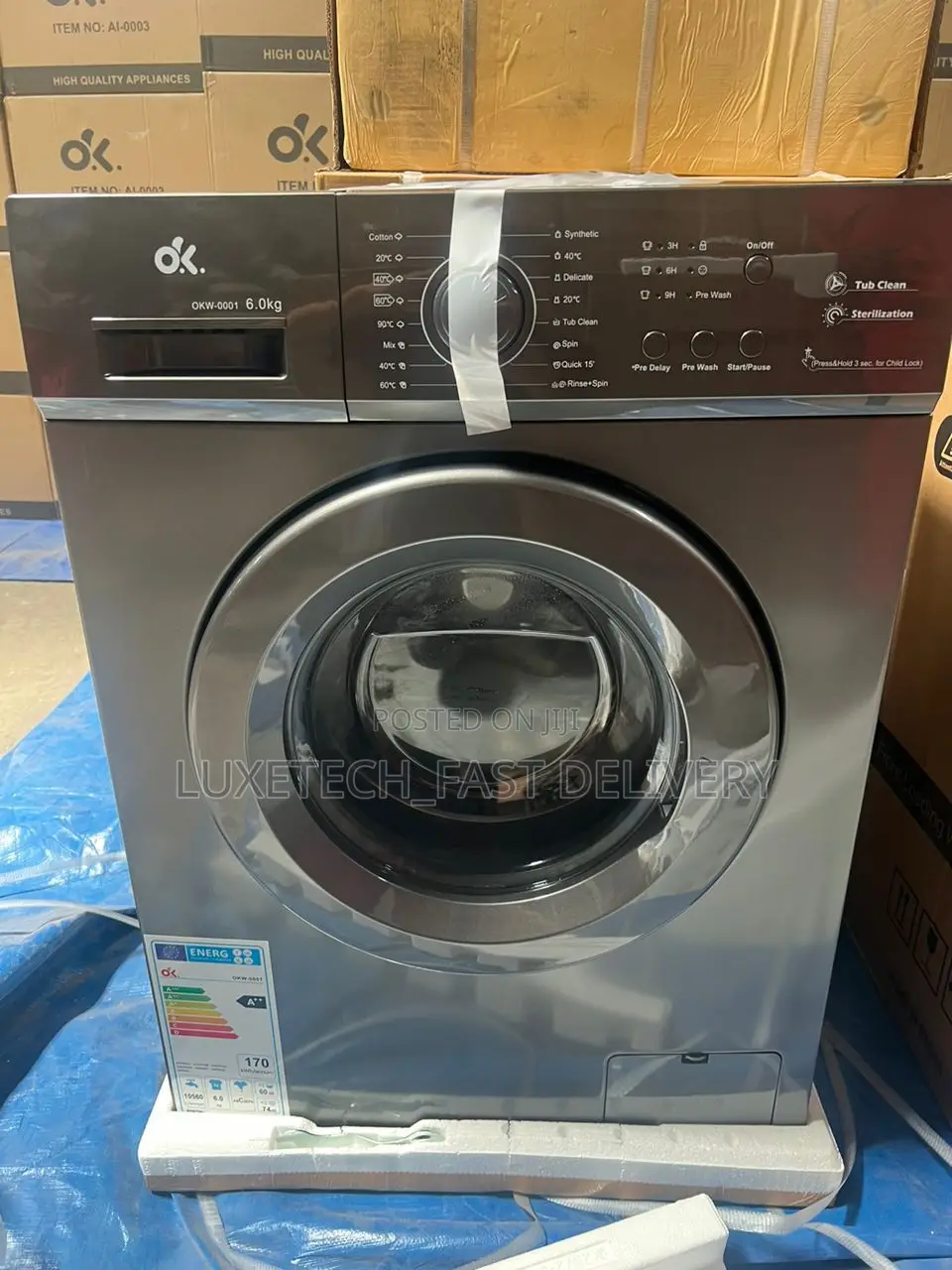 Ok Washing Machine 6kg Wash And Dry