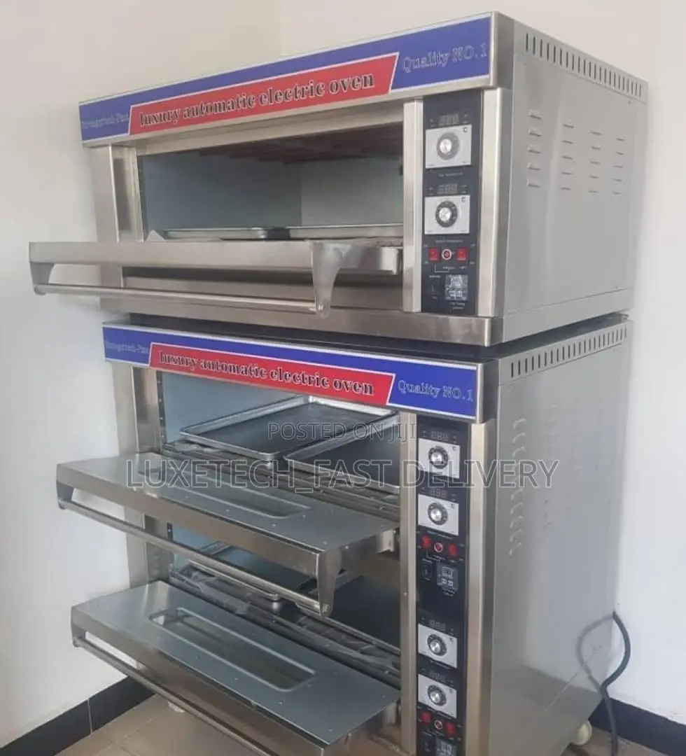 Commercial Oven 3 Deck 6 Trays (Electric Oven)