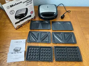 Sandwich Maker, Waffle Maker Sandwich, Waffle Oven Breakfast