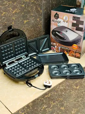 Waffle Maker, Sandwich Toaster Machine Baking Pan, Sandwich
