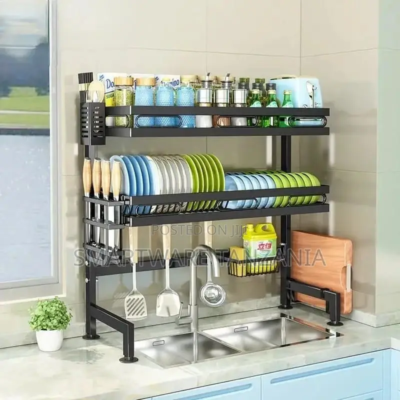 Large Dish Racks for Kitchen Counter,Above Sink Organizer
