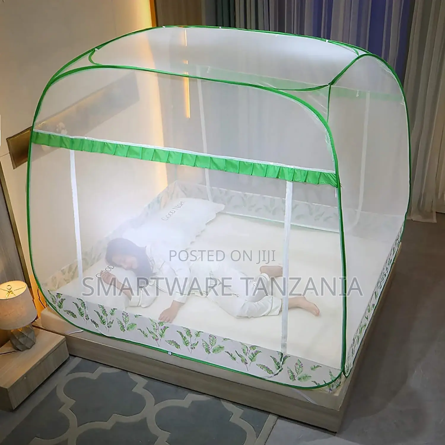 Mosquito Net for Bed Mosquito Net, Folding Square Top Bed