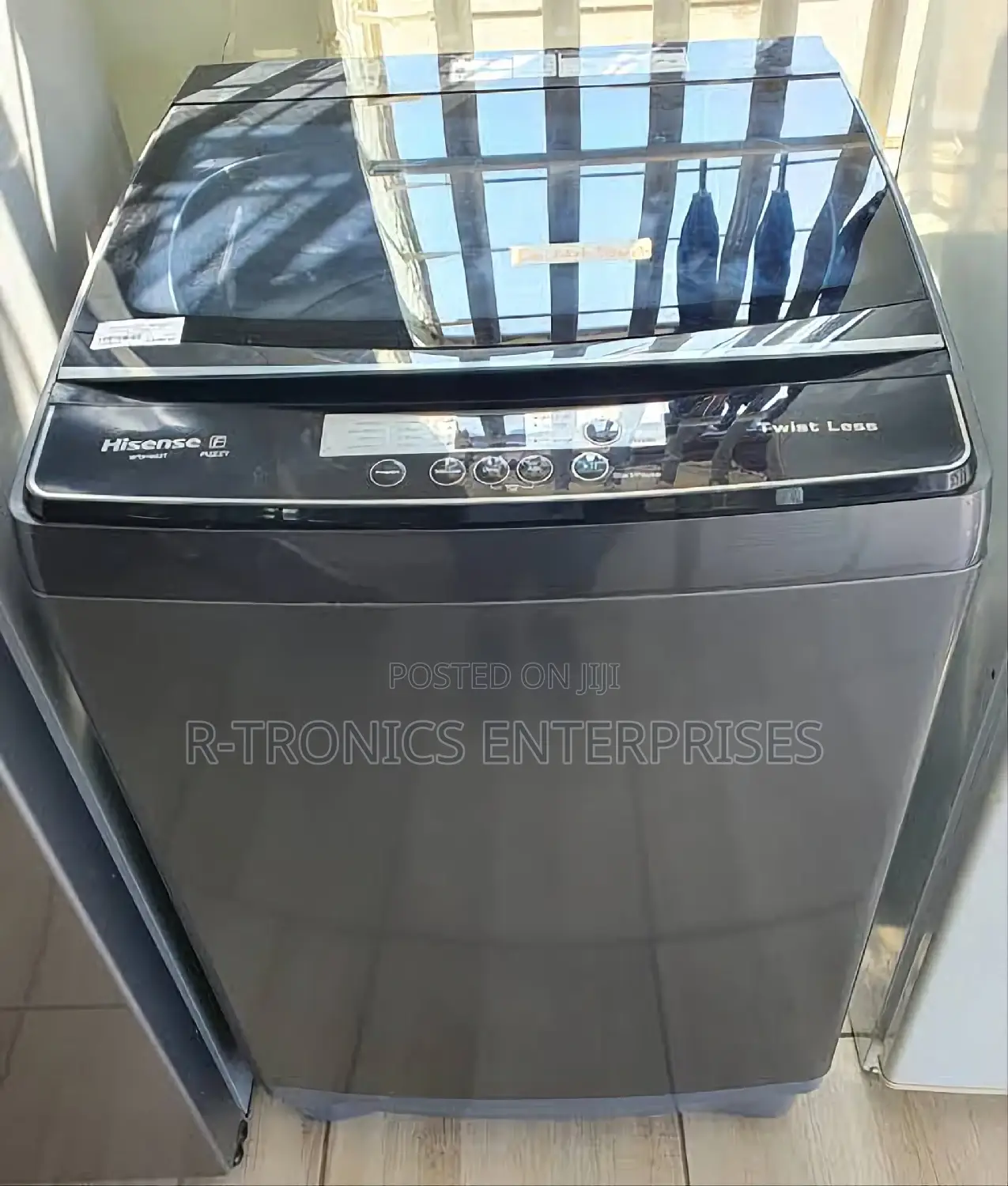Hisense Top Loader Washer Titanium 16kg TL