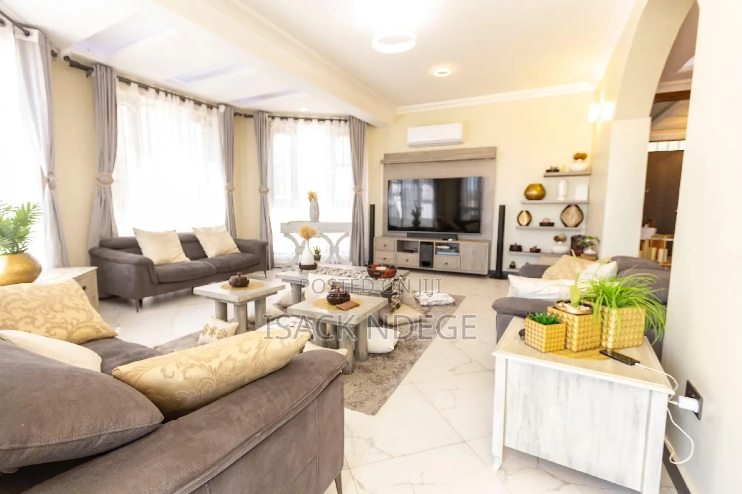 Furnished 4bdrm House in Mbweni, Kinondoni for rent