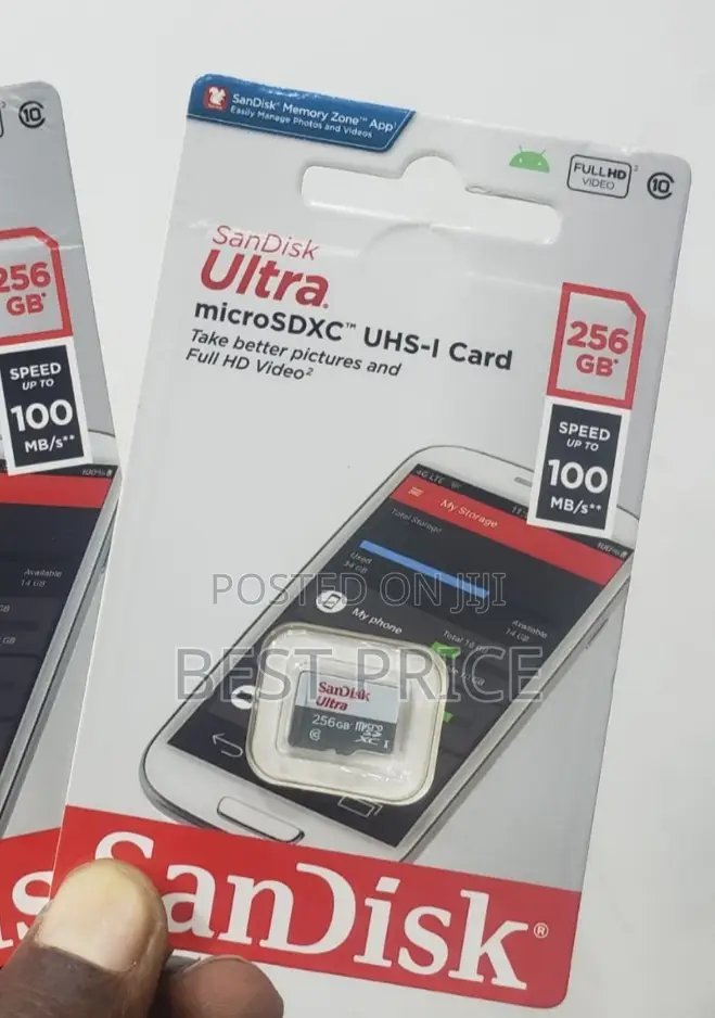 Sandisk Ultra Memory Card Gb256