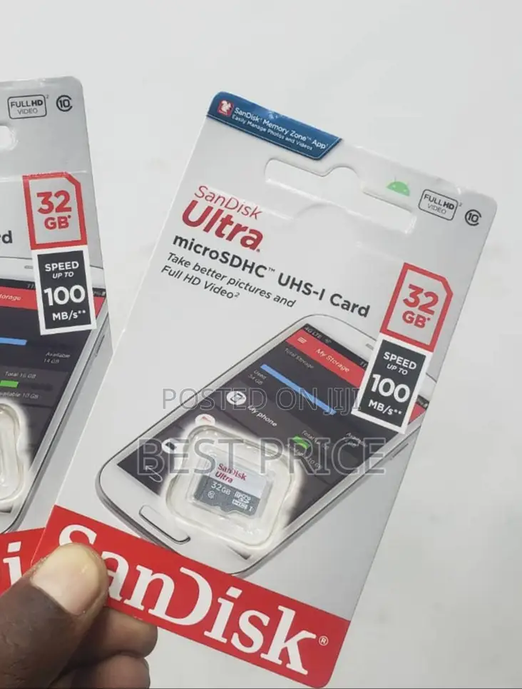 Sandisk Ultra 32gb Memory Card