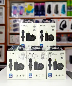  Pro Professional Wireless Lavalier Microphone
