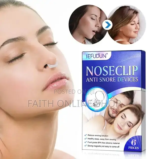 Anti Snore Snoring Nose Clip 6pcs