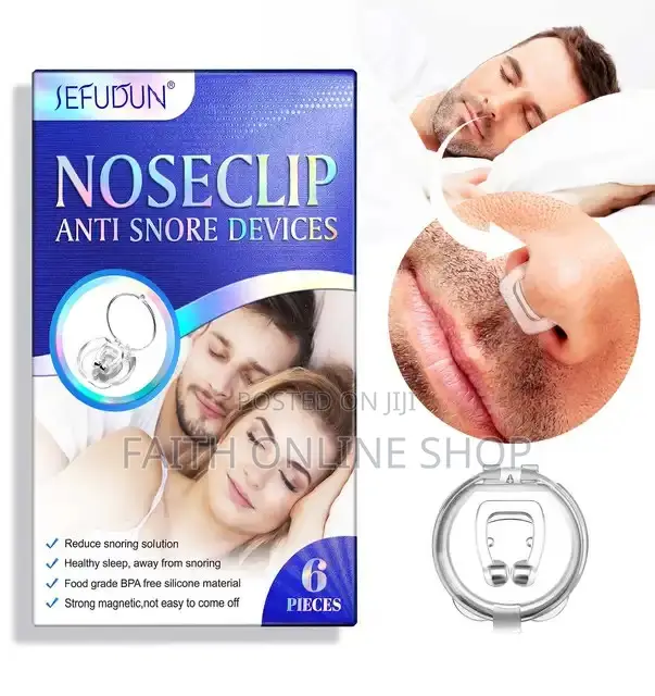 Anti Snore Snoring Nose Clip 6pcs
