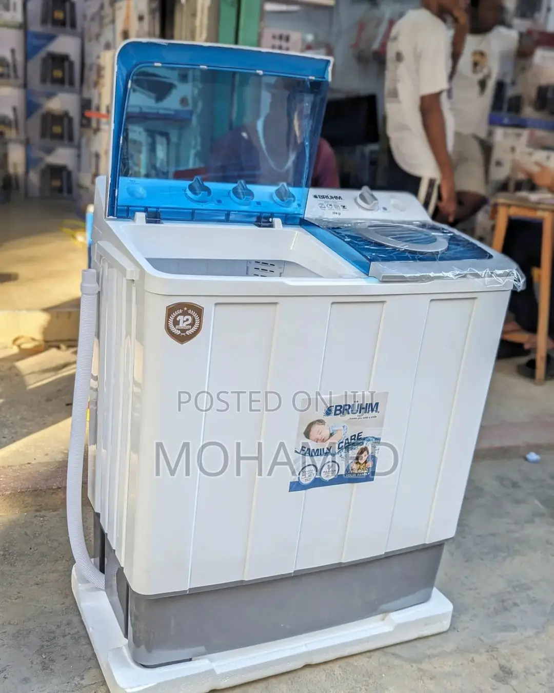 Bruhm Washing Machine 11kg Manual