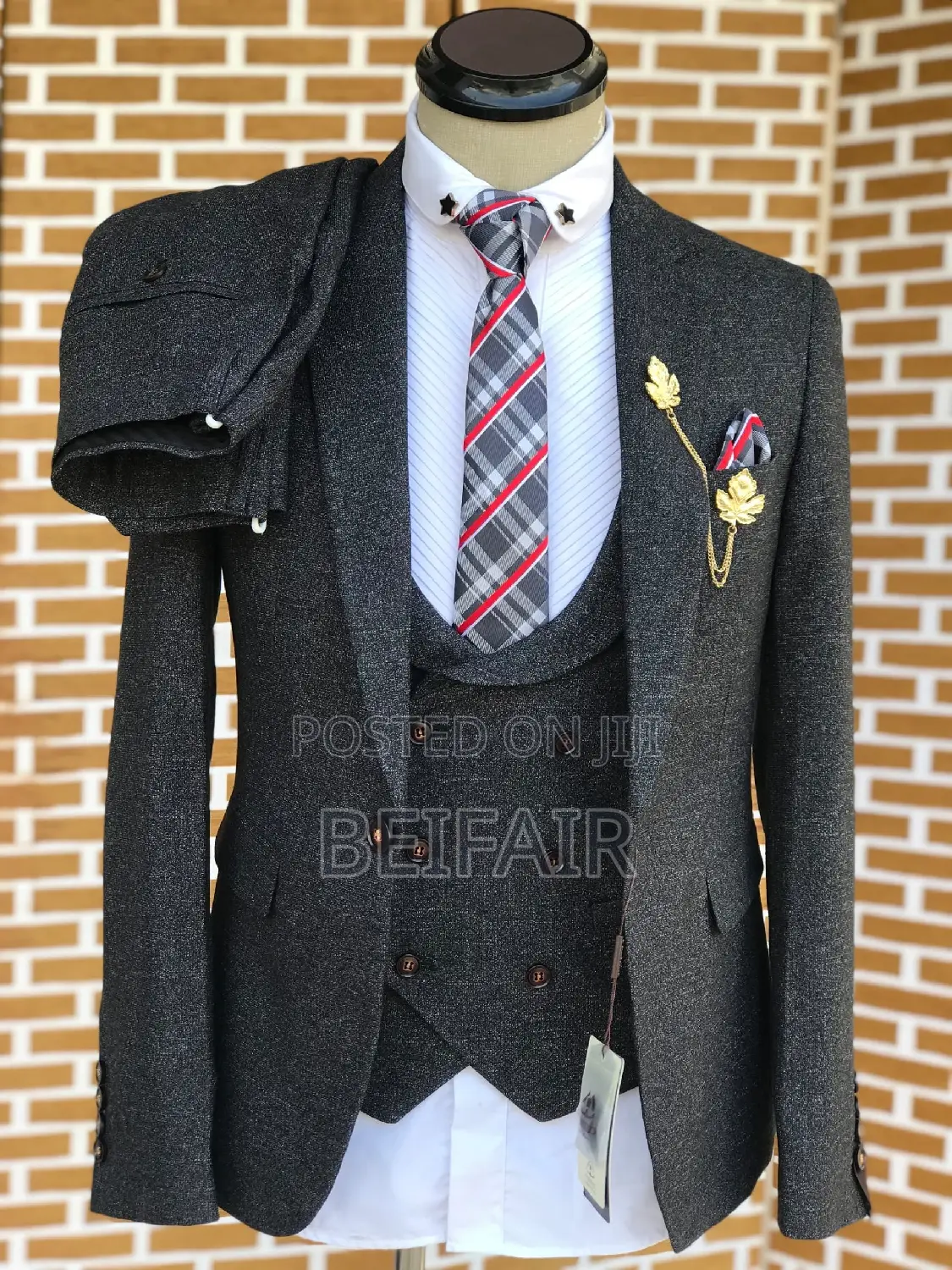 Suti Za Kiume | Men's Suits | Dark Gray