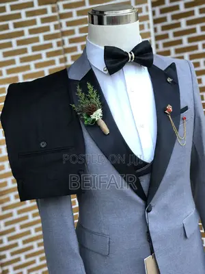 Suti Za Kiume | Men's Suits | Black and Gray