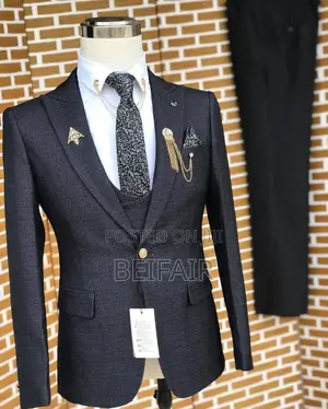 Suti Za Kiume | Men's Suits | Charcoal Grey