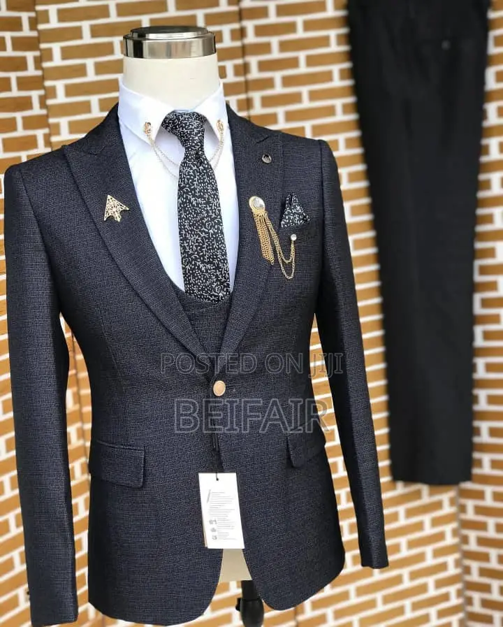 Suti Za Kiume | Men's Suits | Charcoal Grey