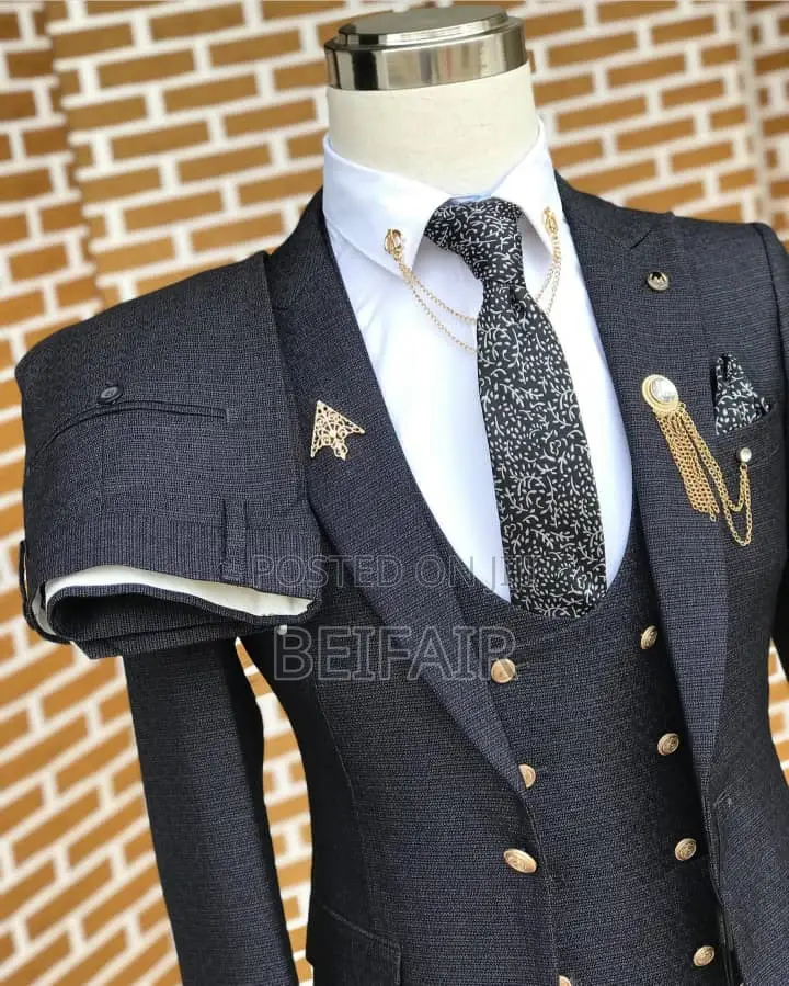Suti Za Kiume | Men's Suits | Charcoal Grey