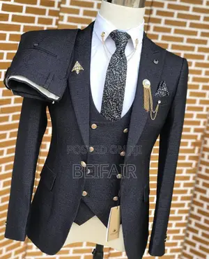 Suti Za Kiume | Men's Suits | Charcoal Grey