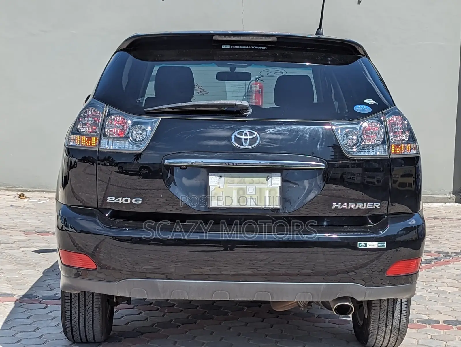 Toyota Harrier 2008 Black