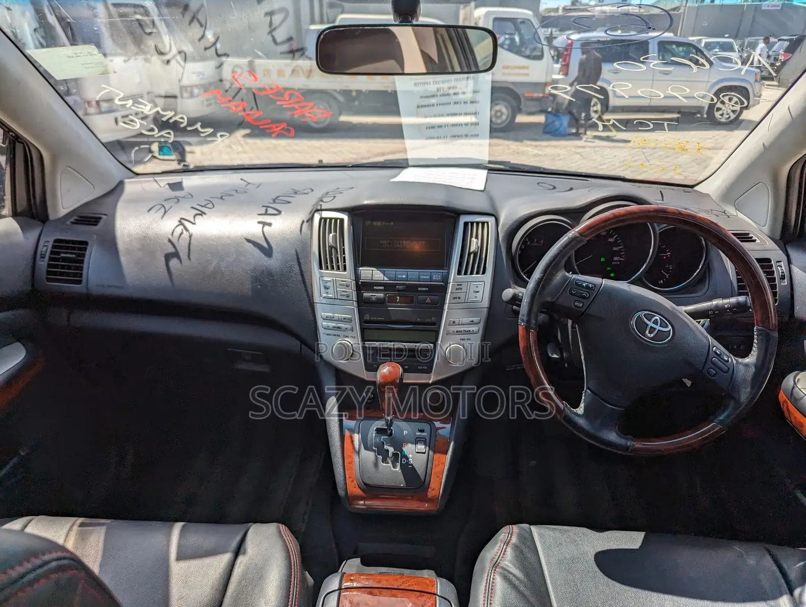 Toyota Harrier 2008 Black