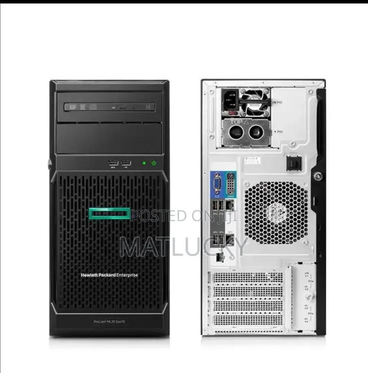 New Server HP ProLiant ML30 Gen10 Plus E-2314 16GB Intel Xeon HDD 2T