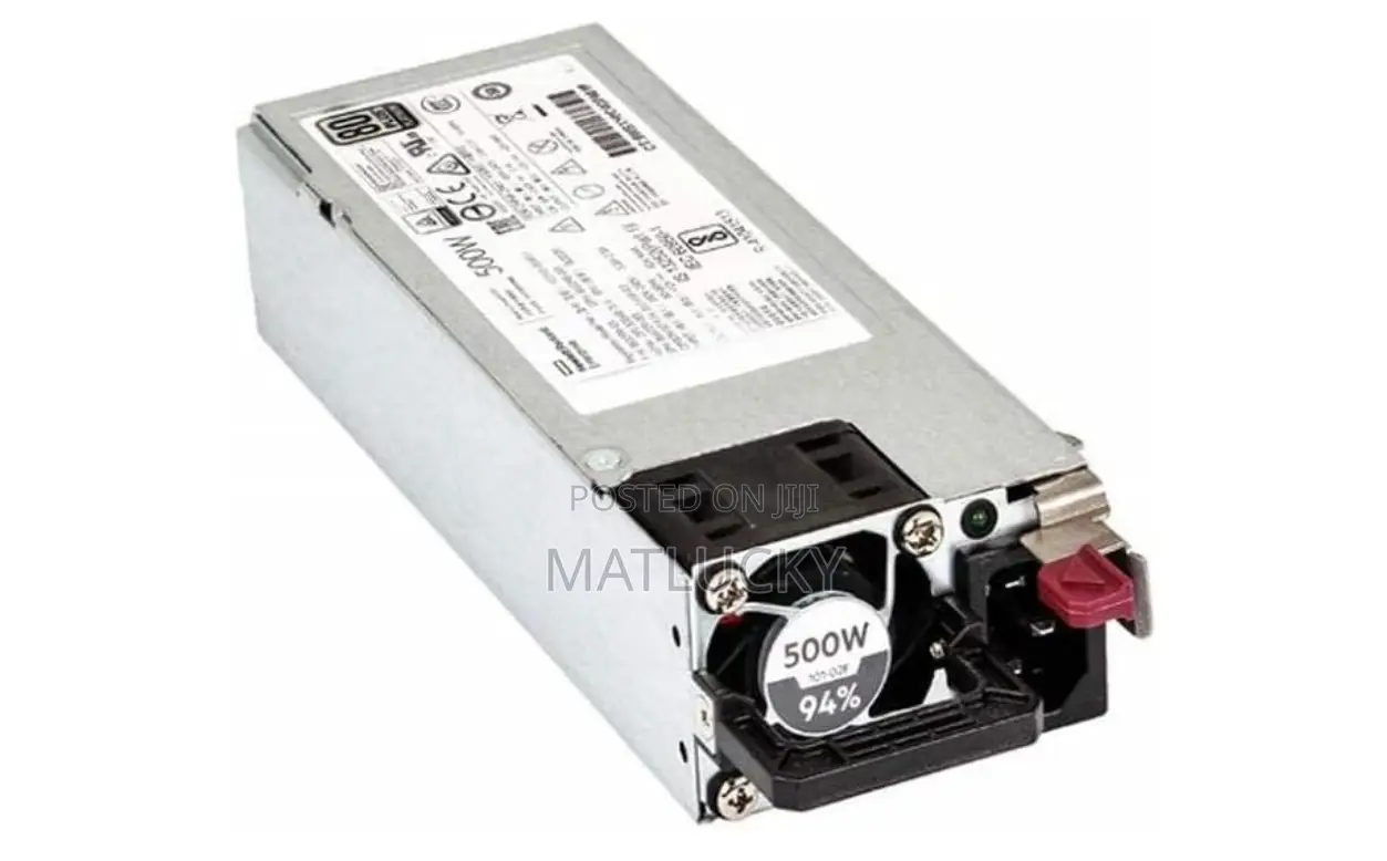 HPE 500W Flex Slot Platinum Hot Plug Low Halogen Power Suppl