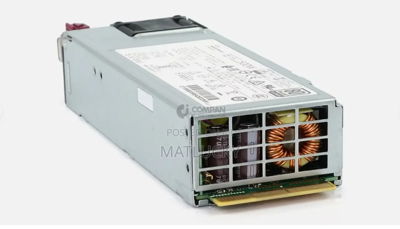 HPE 500W Flex Slot Platinum Hot Plug Low Halogen Power Suppl