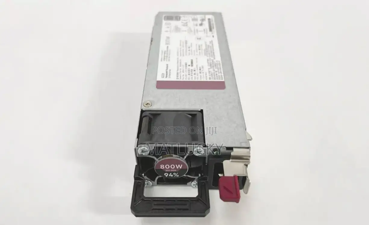 HPE 800W FS Plat Ht PLG LH PWR Sply Kit