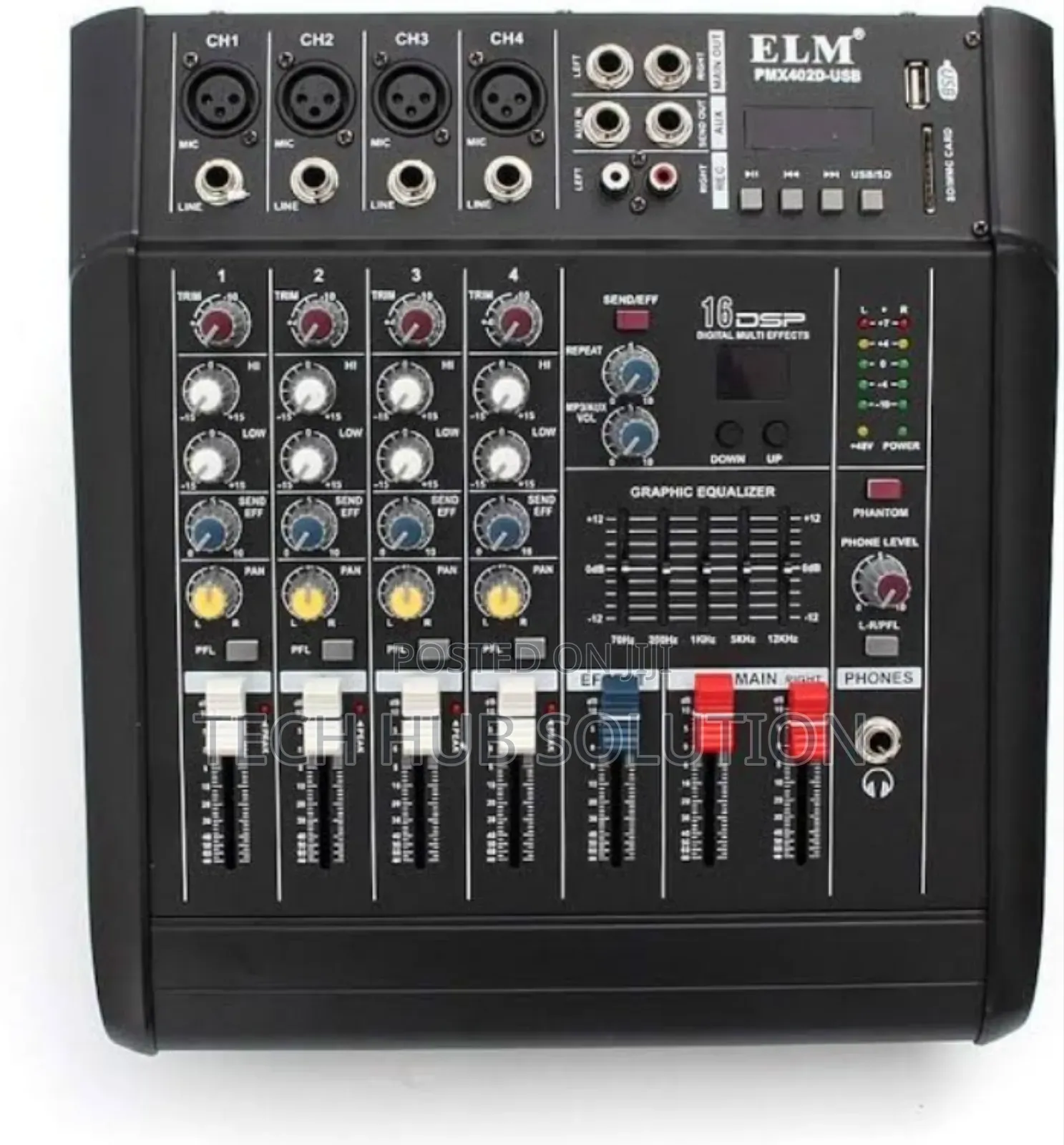 Mixer 4channel 250W Power Pmx402d 4 Channel