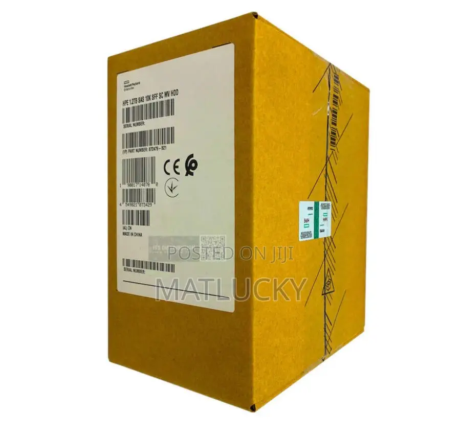 Hpe 1.2tb Sas 12G Mission Critical SFF Sc 3‐Year Warrant